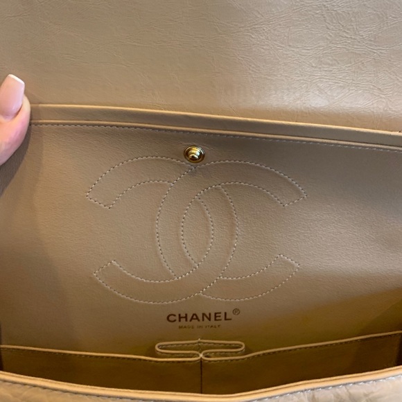 ❌Sold❌Chanel beige quilted ghw 226 reissue double - Picture 9 of 11